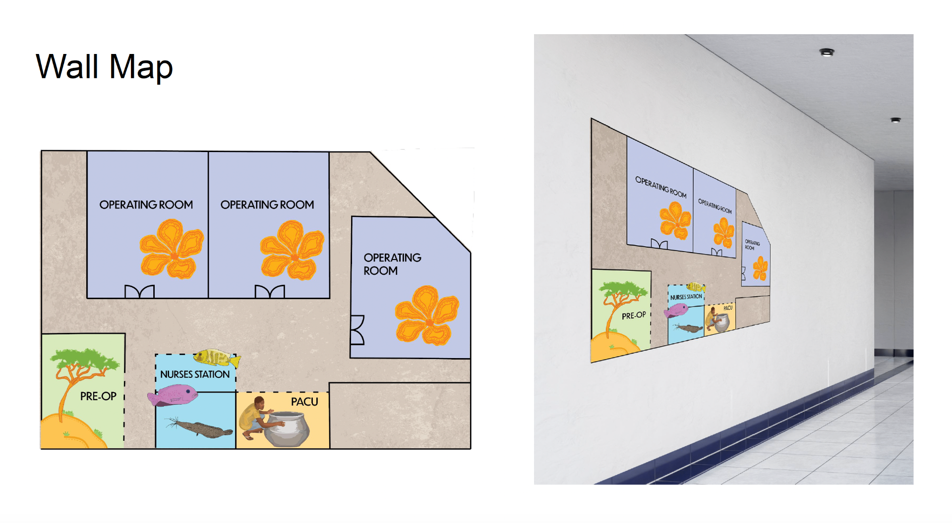Bradley wall map concept