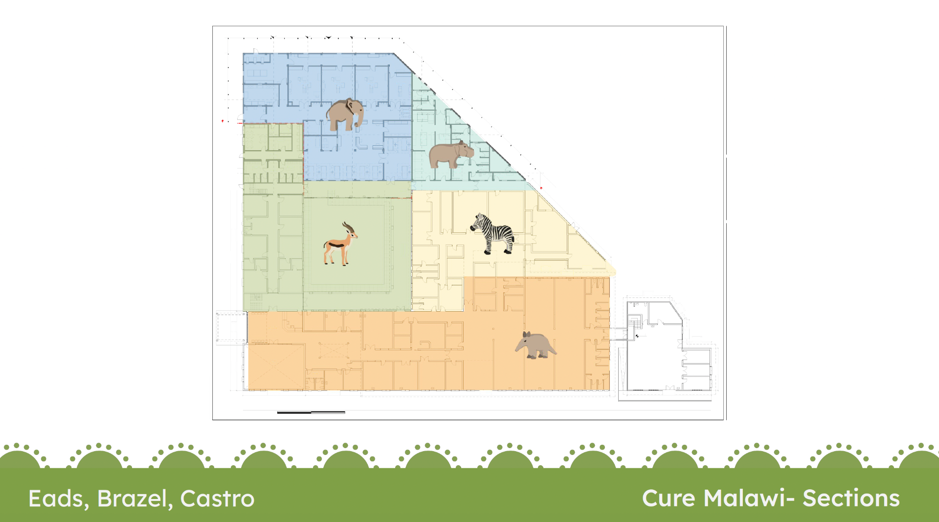 Bradley hospital sections plan