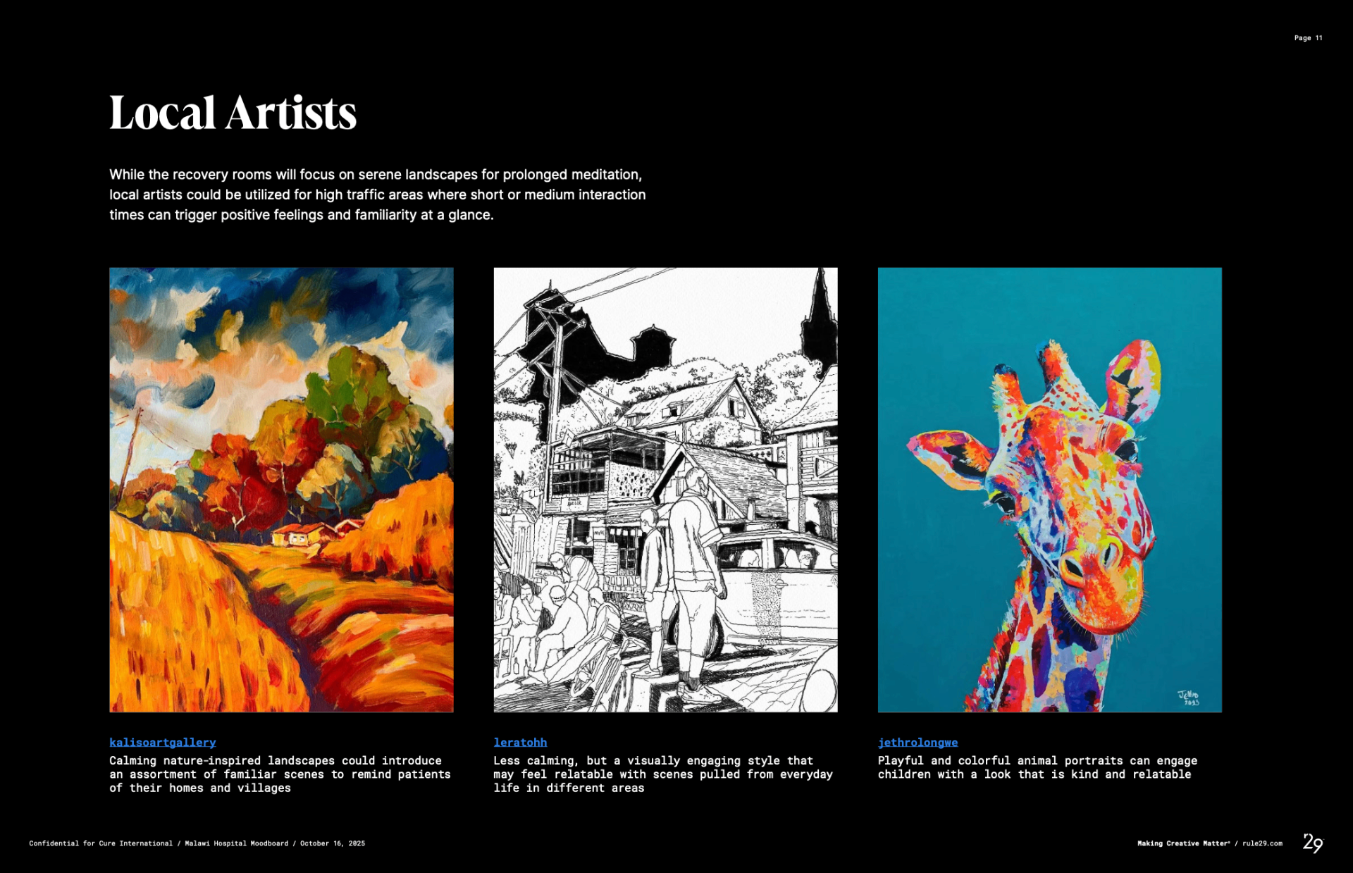 Local artists feature: kalisoartgallery, leratohh and jethrolongwe
